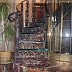 Кованые винтовые лестницы со стеклянными ступенями Код: КВЛ-03/85