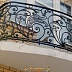 Кованый выпуклый балкон для улицы Код: БО-05/75