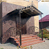 Крыльцо с кованым козырьком и перилами Код: КРЦ-04/74
