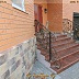 Перила кованые для лестницы на улице Код: ЛП-0122/70