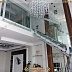 Стальная лестница со стеклянными перилами Код: КЛ-15/82