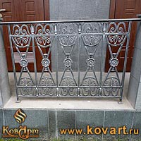 Кованые держатели деревянного поручня Код: ЛП-186/113