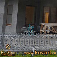 Кованые держатели деревянного поручня Код: ЛП-186/108