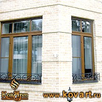 Кованые балконы для дома Код: БО-031/75