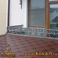 Кованые держатели деревянного поручня Код: ЛП-186/132