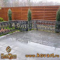 Кованые держатели деревянного поручня Код: ЛП-186/119