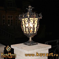 Эксклюзивный кованый светильник ручной работы Код: КСВ-08