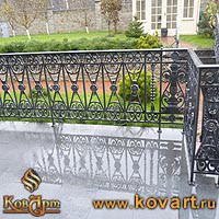 Кованые держатели деревянного поручня Код: ЛП-186/117