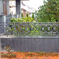 Кованые держатели деревянного поручня Код: ЛП-186/138