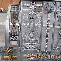 Кованые держатели деревянного поручня Код: ЛП-186/121
