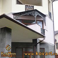 Кованые держатели деревянного поручня Код: ЛП-186/95