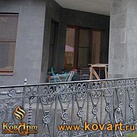 Кованые держатели деревянного поручня Код: ЛП-186/110