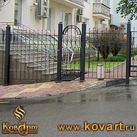 Кованые козырьки для дома Код: КО-24/85