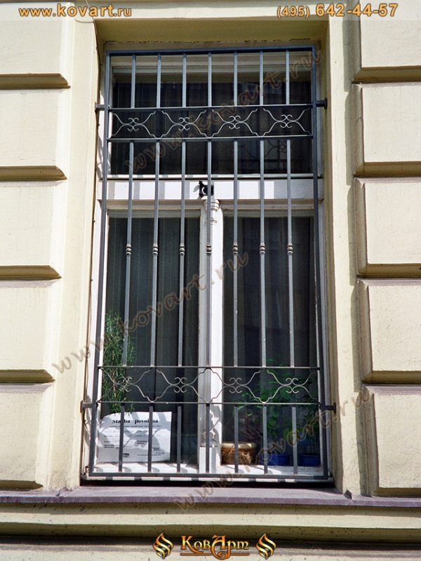 Металлическая решетка на окна Код: РЕ-43/63