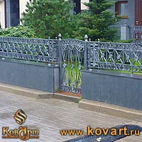 Кованые держатели деревянного поручня Код: ЛП-186/141