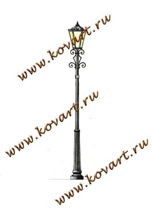 Эскизы кованых фонарей