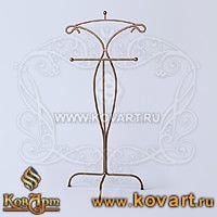 Кованая костюмная напольная вешалка АРТ: 1007