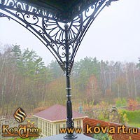 Кованые держатели деревянного поручня Код: ЛП-186/93