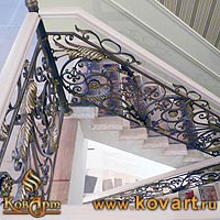 Кованые держатели деревянного поручня Код: ЛП-186/84