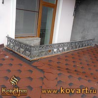 Кованые держатели деревянного поручня Код: ЛП-186/131