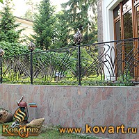 Кованые качели для загородного дома Код: КЧ-01/70