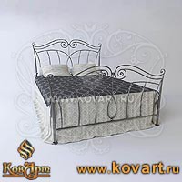 Кованая кровать в классическом стиле АРТ: 3001