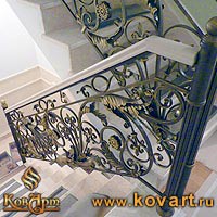 Кованые держатели деревянного поручня Код: ЛП-186/72