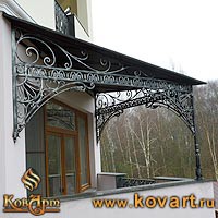 Кованые держатели деревянного поручня Код: ЛП-186/91