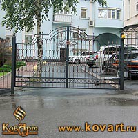 Кованые козырьки для дома Код: КО-24/84