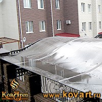 Кованое ограждение для окна Код: БО-048/78
