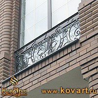 Большой кованый навес над воротами Код: НА-11/81