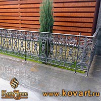 Кованые держатели деревянного поручня Код: ЛП-186/118