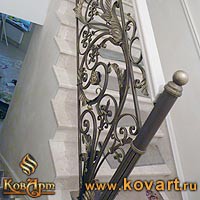 Кованые ограждения для коттеджа Код: БО-075/142