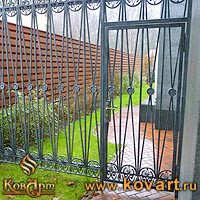 Кованые держатели деревянного поручня Код: ЛП-186/79