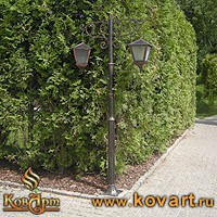 Кованые перила для крыльца загородного дома Код: КРЦ-33/73