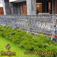 Кованые держатели деревянного поручня Код: ЛП-186/127