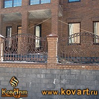 Большой кованый навес над воротами Код: НА-11/84