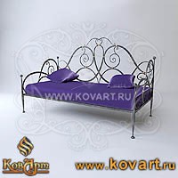 Эксклюзивный кованый диван в стиле Барокко