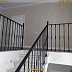 Лестница с простыми коваными перилами Код: ЛП-022/78