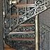 Кованая лестница с деревянными ступенями Код: КЛ-1/94