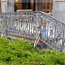 Кованые перила для крыльца коттеджа Код: КРЦ-29/78